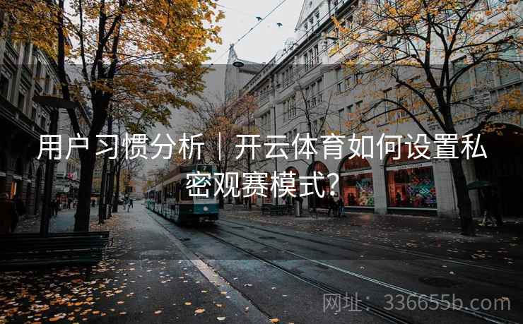 用户习惯分析｜开云体育如何设置私密观赛模式？