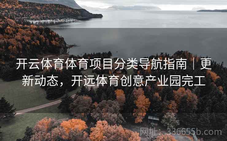 开云体育体育项目分类导航指南｜更新动态，开远体育创意产业园完工