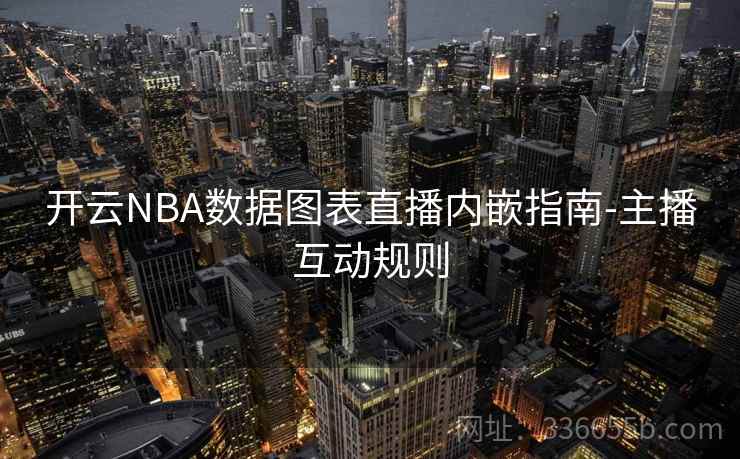 开云NBA数据图表直播内嵌指南-主播互动规则