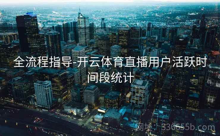 全流程指导-开云体育直播用户活跃时间段统计
